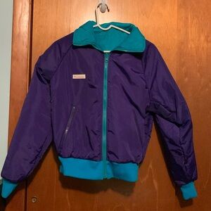 VINTAGE 90s reversible Jacket -see description
